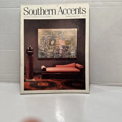 Southern Accents Magazine September-October 1985 Vintage - Image 1 of 4