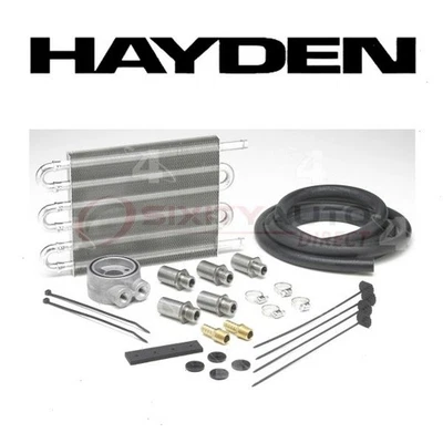 Hayden Engine Oil Cooler for 2007-2015 Lincoln MKZ 2.0L 3.7L L4 V6 - Belts to Foto 1 de 4
