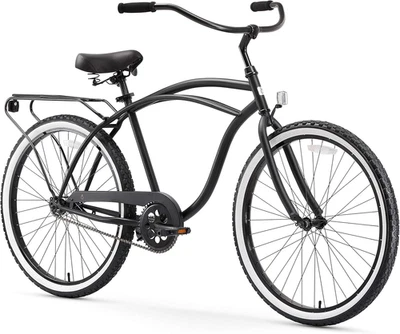Sixthreezero around the Block Men'S Beach Cruiser Bike, Hybrid Bicycle with Rear - Image 1 of 4