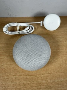 Google Nest Mini (2nd Generation) Smart Speaker - Chalk - Picture 1 of 6