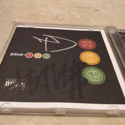SIGNED blink-182 - take off your pants and jacket cd autograph - Image 1 of 3