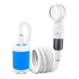Rechargeable Camping Shower 3 Speed Flows Portables Bathing Pumps - Picture 1 of 8