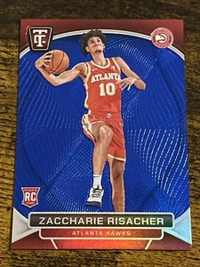 Zaccarie Risacher 2024-25 Specchio Totalmente Certificato Blu /99 #144 RC (QTY) - Foto 1 di 2