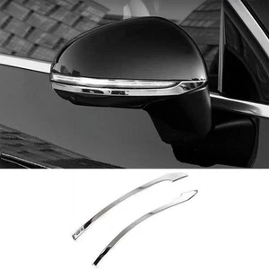 For Benz GLC X254 2023~2024 Silver Steel Exterior Rear View Mirror Strip Trim - Picture 1 of 8