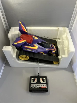 Vintage Nikko Radio Control Screamin' Tread Machine RC Car Radio Shack W/Remote - Image 1 of 4