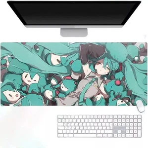 Tappetino Mouse Pad Hatsune Anime Ragazza Miku Gaming Laptop Anime Scrivania 2025 - Foto 1 di 5