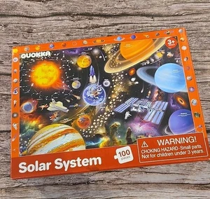 Quokka 100 Piece Jigsaw Puzzle Solar System 3+ Years New Complete (219) - Picture 1 of 3