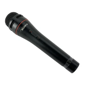 Sony F-BM7 Microfono Dinamico Cablato Portatile XLR 3 Pin Made in Japan Nero - Foto 1 di 4