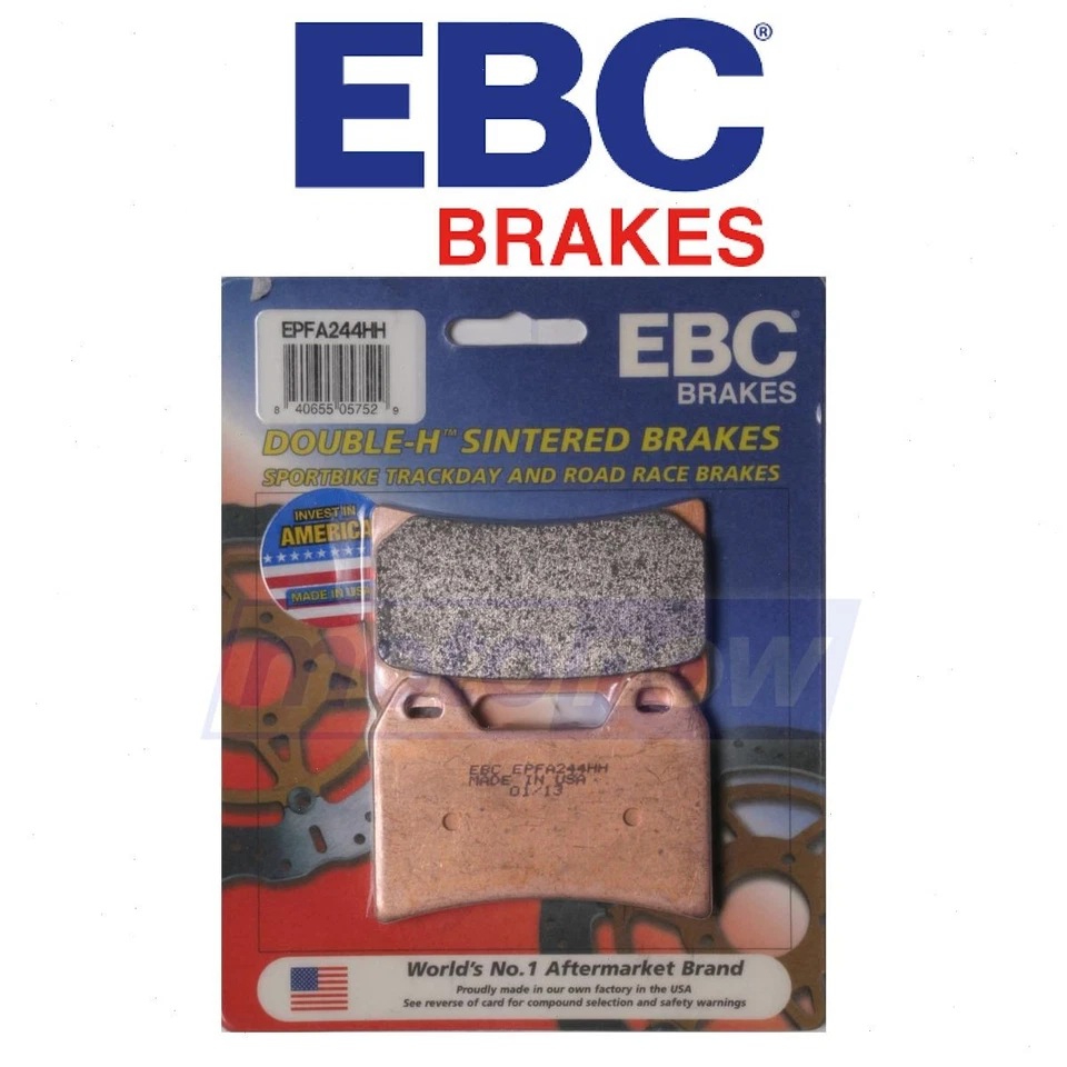EBC Front Extreme Performance Brake Pads for 2002 Victory V92TC Touring dd — 第 1/4 张图片
