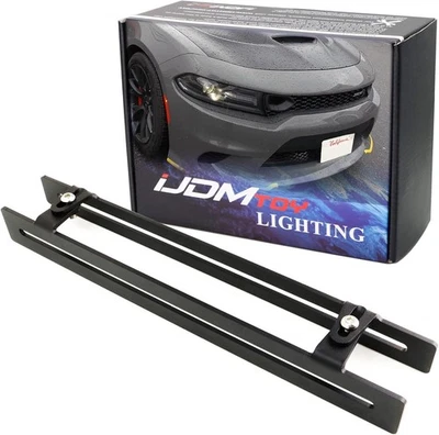 Lower Grille Mesh License Plate Mounting Bracket Relocation For 2015-up Charger - Image 1 of 4