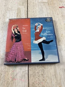 Massenet Le Cid - Meyerbeer Lambert Les Patineurs Reel To Reel Tape Ballet - Imagen 1 de 6