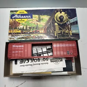 ATHEARN HO Scale Simpson Arcata & Mad River A&MR #1070 DOUBLE DOOR BOX CAR 50' - Bild 1 von 6