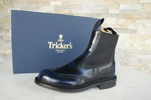 Tricker's Gr 36,5  3,5 Stiefeletten Chelsea Boots Schuhe blau NEU ehem UVP 520 € - Bild 1 von 6