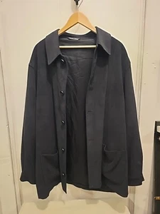 BARACUTA Soft Black Men Jacket Size XL Large Button - Picture 1 of 15