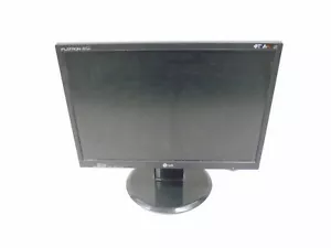 LG Flatron Black Desktop Monitor L196WTQ - Picture 1 of 5