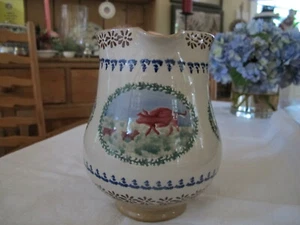 Nicholas Mosse Irish Pottery 7" Pitcher. Brown Pig with Piglets.Rare!Excellent. - Picture 1 of 6