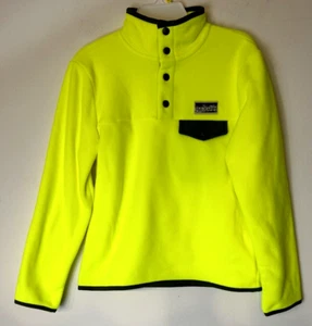 Polo Ralph Lauren Yellow Big Boy's M (10-12) Brushed Fleece Pullover $125 NEW - Picture 1 of 8