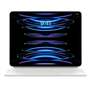 Teclado mágico Apple para iPad Pro de 12,9 pulgadas 3er/4to/5to/6to - blanco nuevo caja abierta - Imagen 1 de 5
