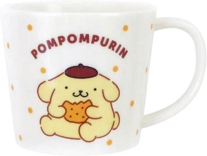 Sanrio Pompompurin Becher M ca. 280 ml mikrowellengeeignet Süßigkeiten & Punkte 335124 - Bild 1 von 2