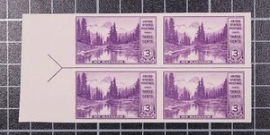 Scott 759 Rainier attacco 3 centesimi - NGAI - blocco freccia sinistra - SCV $3,10 - Foto 1 di 1