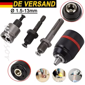 Bohrfutter Profi Metal Schnellspann SDS Plus Adapter für Bohrmaschine Ø1.5-13mm - Bild 1 von 11