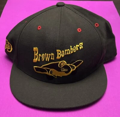 Stall & Dean Chicago Brown Bombers Negro League.Baseball Fitted Hat 7 7/8. RARE - Image 1 of 4