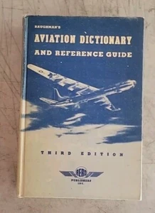 Vintage 1951 Baughmans Aviation Dictionary Referenzhandbuch dritte Ausgabe Hardcover - Bild 1 von 1