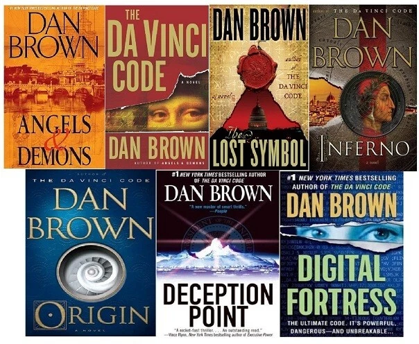 DAN BROWN'S DAVINC CODE AUDIOBOOK SERIES (7 UNABRIDGED BOOKS mp3) Foto 1 de 4