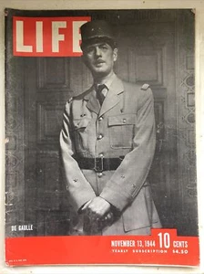 Life Magazine 13. November 1944 großartige Anzeigen & Grafiken - Bild 1 von 1