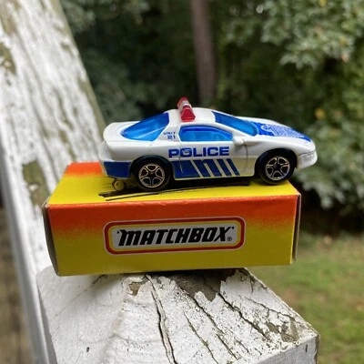 MATCHBOX 1996 CHEVY CAMARO POLICE PURSUIT CAR - #59 of 75  In Box - Image 1 of 4
