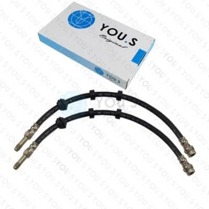 2 x Bremsschläuche Vorderachse Links & Rechts für FORD FOCUS II / C-MAX - Picture 1 of 3