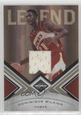 2010-11 Panini Limited Legend Materials /99 Dominique Wilkins #118 HOF