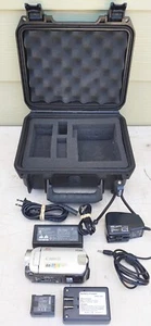 Canon FS200 A Camcorder 2000x Digital Zoom Complete + SKB Waterproof Case Japan - Picture 1 of 15