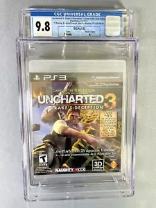 Uncharted 3 Drake's Deception Playstation 3 PS3 New Sealed CGC 9.8 A+ - Picture 1 of 2