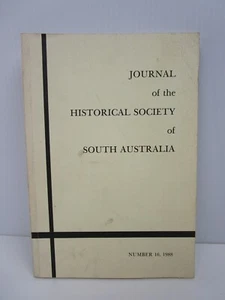 Journal of the Historical Society of South Australia, 16, 1988, John Playford - Picture 1 of 7