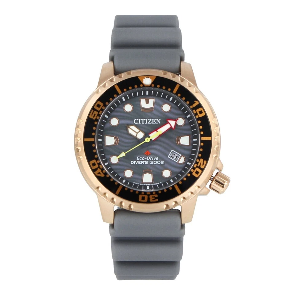 CITIZEN BN0163-00H Analog Quartz Solar Powered Gray Gray