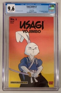 USAGI YOJIMBO #1 CGC 9.6 WP (FANTAGRAPHICS 1987) *2ND PRINT* 1ST IN HIS OWN... - Picture 1 of 7