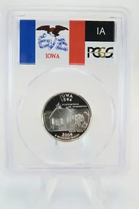 2004-S PCGS PR69DCAM Silver Iowa State Quarter Proof 25C - Picture 1 of 2