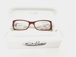 Oakley striped plum spontaneous 4.0 Womens Glasses Frame New with case+cloth bag - Picture 1 of 10
