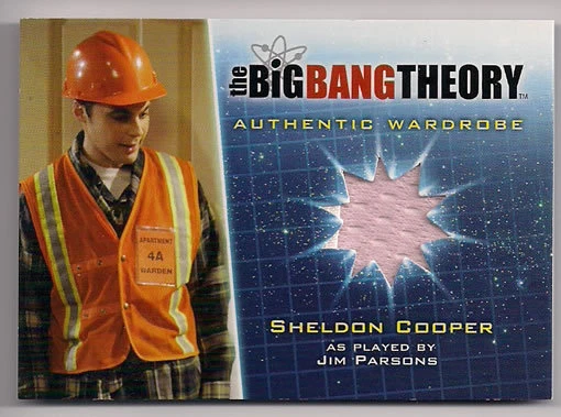 Big Bang Theory Season 5 Costume Card M21 V1 ORANGE VARIANT Sheldon Cooper - Image 1 of 1