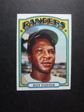 1972 Topps Baseball Card #329 Roy Foster Texas Rangers