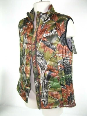 NWT Trailcrest Sz XL Highland Timber Puffer camo Hunter vest Versitile 3D effect - Image 1 of 4
