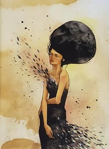 "INTO THE WIND" ~ Stella Im Hultberg ~ Rare Early Print 2007 - Picture 1 of 10