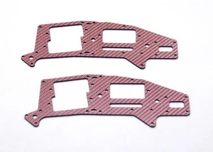 XTREME HELI ALIGN T-REX 250 ROT KOHLEFASER OBERRAHMEN (2) 11752R FLYBAR WENIGER - Bild 1 von 1