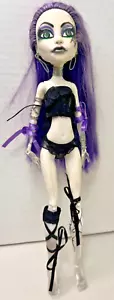 Monster High Spectra OOAK Custom Doll Spider Web Metal Jewelry Signed 2013 ! - Picture 1 of 7