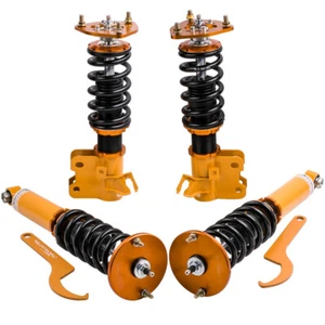 Maxpeedingrods Coilover 24-Step Damper Suspension Struts for S14 240SX 1995-1998 - Picture 1 of 11