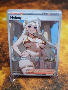 Melony Sexy Full Art Pokemon Custom Waifu Card DESERT QUEEN - Picture 1 of 5
