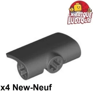 Lego technic 4x Panel curved Panneau carrosserie 2x3x1 aile gris foncé 71682 NEW - Imagen 1 de 1
