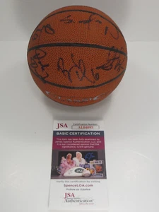 SCOTTIE PIPPEN SHAWN KEMP BONZI WELLS STOUDAMIRE SIGNED MINI BASKETBALL JSA - Picture 1 of 6