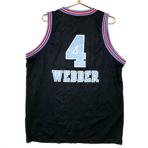 Vintage Sacramento Kings Nike Jersey Size XL Black Nba Basketball Chris Webber - Picture 1 of 6